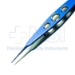 Castroviejo Suturing Forceps, Titanium, 20mm Straight Shafts, 0.3mm, 1 x 2 Teeth, Three Hole Handle, Overall Length 4-1/4" (110mm) - 11-6-3621-T