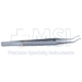 Catalano Capsule Forceps, Angled 45 Degrees, 2mm Cups, 10mm Tip To Angle, Round Knurled Handle, Dull Finish, Overall Length 4-3/8" (112mm) - 5-3137-DISC