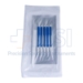 Cellulose Eye Spears, Packaged 10 Spears Per Pouch, 20 Pouches Per Box (200 Units), Sold Sterile, Light Blue Handle - 40-415