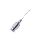 Chang Hydrodissection Cannula, 27ga, Angled 90 Degrees, Flat Tip, Beveled Opening, Long Tip, Length 3mm 1708553,11/8/6577,K7-5466,91-8032L