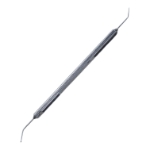 Chang Phaco Chopper/Quick Chopper, Left (Use In Left Hand), Double Ended, Round Knurled Handle, 10mm Bend To Tip, Overall Length 5-1/8" (130mm) 573740,11/4/3470,K3-2369,08-14526R