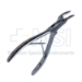 Chichirelli (Blumenthal) Rongeur, Curved 45 Degrees, 4mm x 13mm Bite, Overall Length 6" (152mm) - D7267