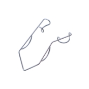 Child Self Retaining Retractor, Small, Round Wire Blades, Blade Length 10mm, Overall Length 1-1/2" (38mm) 