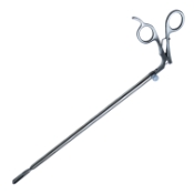 Claw Grasping Forceps, Shaft Diameter 10mm, 2 x 3 Teeth, Flush Port, Spring Tension Handle, Overall Length 13" (330mm) 
