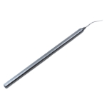 Clayman Guide, Angled 45 Degrees, 0.2mm Sinskey Hook, 10mm Tip To Bend, Smooth Flat Handle, Polished Finish, Overall Length 4-5/8" (119mm) E0542,3219E,E0542