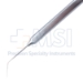 Clayman Nucleus Rotator, 10mm Tip To Bend, 0.6mm, Smooth Flat Handle, Overall Length 4-7/8" (125mm) - 11-4-3526