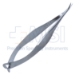 Clayman-Vannas Scissors, Curved, Sharp Tips, 7mm Mid-Screw To Tip, Smooth Handle, Polished Finish, Overall Length 3-1/4" (83mm) - 5-4494-C