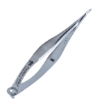 Clayman-Vannas Scissors, Straight, Sharp Tips, 7mm Mid-Screw To Tip, Smooth Handle, Polished Finish, Overall Length 3-1/4" (83mm) E3383 S,5720E,E3383 S