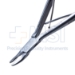 Cleveland Rongeur, Size 4, Curved, 4mm x 9mm Bite, Spring Handle, Overall Length 5-1/2" (146mm) - D7274