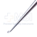 Cobb Spinal Curette, Size 000, Angled, Oval Cup, Overall Length 11" (280mm) - D6433S