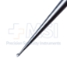 Cobb Spinal Curette, Size 00, Straight, Oval Cup, Overall Length 11" (280mm) - D6423S