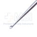 Cobb Spinal Curette, Size 4, Straight, Oval Cup, Overall Length 11" (280mm) - D6428S