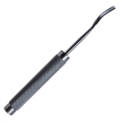 Cobb Type Spinal Gouge, Half Curved, 5/32" (7mm) Wide Blade, Round Knurled Handle, Overall Length 11" (280mm) 