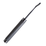 Cobb Type Spinal Gouge, Reverse Curved, 5/32" (7mm) Wide Head, Round Knurled Handle, Overall Length 11" (280mm) 