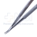 Cohan Needle Holder, Gently Curved, Fine 8mm Jaws, Without Lock, 18mm Mid-Screw To Tip, Round Knurled Medium Handle, Overall Length 4" (100mm) - 5-4947-C