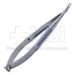 Cohan Needle Holder, Gently Curved, Fine 8mm Jaws, Without Lock, 18mm Mid-Screw To Tip, Round Knurled Medium Handle, Overall Length 4" (100mm) - 5-4947-C