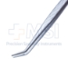 College Pliers, Angled, Cross Serrated Handle, Serrated Jaw, Overall Length 6" (152mm) - 90-12002