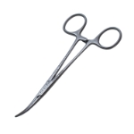 Coller Forceps, Strong Curve, Overall Length 5-1/2" (140mm) 