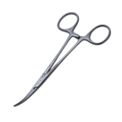 Coller Forceps, Strong Curve, Overall Length 5-1/2" (140mm) 