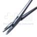 Collier Needle Holder, Fenestrated Jaw, Overall Length 5" (125mm) - 231226J