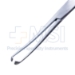 Colver Tonsil Forceps, Curved, One Open Loop Ring, Overall Length 7-1/2" (190mm) - 561312J