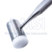Combination Mallet, Extra Large, One Replaceable Nylon Cap, One Solid Stainless Side, 12.7oz, Diameter 1-1/2" (38mm), Overall Length 7-1/4" (184mm) - M06650
