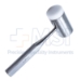 Combination Mallet, Extra Large, One Replaceable Nylon Cap, One Solid Stainless Side, 12.7oz, Diameter 1-1/2" (38mm), Overall Length 7-1/4" (184mm) - M06650