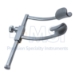 Cook Eye Speculum, Pediatric Model, Solid 10mm Blades, 22mm Spread, Locking-Mechanism, Dull Finish, Overall Length 1-1/8" (40mm) - 5-5193