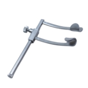 Cook Infant Eye Speculum, Small Model, Solid 7mm Long Blades, 24mm Spread, Screw Locking-Mechanism, Dull Finish, Overall Height 2" (52mm) 1202135,May-91,K1-5401,08-08134,E4080