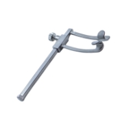 Cook Premature Eye Speculum, Extra Small Model, Dull Finish, Solid 5mm Long Blades, 24mm Spread, Screw Locking Mechanism, Overall Height 2" (52mm) 