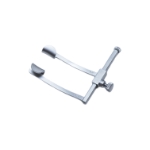 Cook Speculum, Small, Size 1, Lock Screw, Round Solid Blades, Curved Slightly Upward, Blade Length 7.5mm, Spread 21mm, Overall Length 1-1/2" (37mm) 1684806,11/2/6512,K1-5401,08-08134,E4080