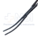 Cooley Aortic Aneurysm Clamp Forceps, Slightly Curved Shanks, Curved, Jaw Length 3" (76mm), Overall Length 10-3/4" ( 273mm) - 38-7391BX