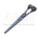 Cooley Bulldog Clamp Forcepss, Straight, Finely Serrated, 1-1/8" (29mm) Jaws, Adjustable Jaw Tension, Overall Length 2-5/8" (67mm) - 38-7142BX
