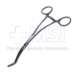 Cooley Carotid, Subclavian, Renal Artery Clamp Forceps, Jaw Length 2-1/2" (63mm), Overall Length 7-1/4" (184mm) - 38-7711BX