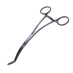 Cooley Carotid, Subclavian, Renal Artery Clamp Forceps, Jaw Length 2-1/2" (63mm), Overall Length 7-1/4" (184mm) 