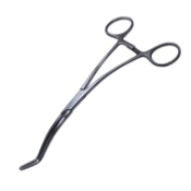 Cooley Carotid, Subclavian, Renal Artery Clamp Forceps, Jaw Length 2-1/2" (63mm), Overall Length 7-1/4" (184mm) 