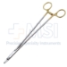 Cooley Intracardiac Needle Holder, TC, Serrated 2mm Jaws, Overall Length 10-1/8" (256mm) - 232320J