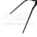 Cooley Neonatal Vascular Clamp Forceps, 1-1/2" (38mm) Angled Jaws, Overall Length 4-7/8" (124mm) - 38-7061-003BX