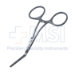 Cooley Neonatal Vascular Clamp Forceps, 1-1/2" (38mm) Angled Jaws, Overall Length 4-7/8" (124mm) - 38-7061-003BX