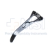 Cooley Spring Action Bulldog Clamp Forceps, Curved, Adjustable Tension, Jaws 40mm, Overall Length 3-1/8 " (80mm) - 66-5262SSI