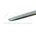 Cottle Chisel, 4mm Blade, Square Diamond Knurled Grips, Overall Length 7" (180mm) - 19112-0726-04