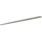 Cottle Chisel, 4mm Blade, Square Diamond Knurled Grips, Overall Length 7" (180mm) 
