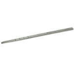 Cottle Chisel, 6mm Blade, Square Diamond Knurled Grips, Overall Length 7" (180mm) 