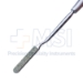 Cottle Rasp, Cuts On Down Stroke, Bayonet, Bruns Handle, 7mm x 1-1/2" Head, Overall Length 8" (203mm) - 4181-1147