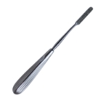 Cottle Rasp, Down Cut, Straight, 1-1/2" x 8mm Head, Bruns Handle, Overall Length 8" (203mm) 