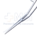 Cottle Dorsal Scissors, Heavy Design, Angled Shanks, Straight, Blunt Rounded Tip Blades, Two Tone Finish, Overall Length 6-1/3" (160mm) - 114-6171
