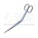 Cottle Dorsal Scissors, Heavy Design, Angled Shanks, Straight Blunt Rounded Tip Blades, Two Tone Finish, Overall Length 6-1/3" (160mm) - 19-13328
