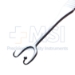 Cottle Retractor, Sharp 10mm Left Prong, Ball Tip Right Prong, Flat Handle Partly Serrated, Overall Length 5-1/2" (140mm) - 19112-0818-02
