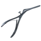 Cottle Nasal Speculum, Medium-Long 70mm Blades, Tapered From 8mm To 10mm, Set Screw, Working Length 2-3/4" (70mm), Overall Length 5 1/8" (13cm) 