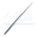 Cottle Skin Hook Sharp, Large, Deep Curve, 4mm Diameter, Overall Length 5-1/2" - E2050